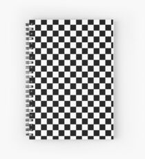 checker Spiral Notebook