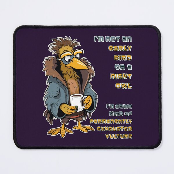 Item preview, I'm not an early bird or a night owl (#06) [Create a set!] designed and sold by SolidEarthArt.