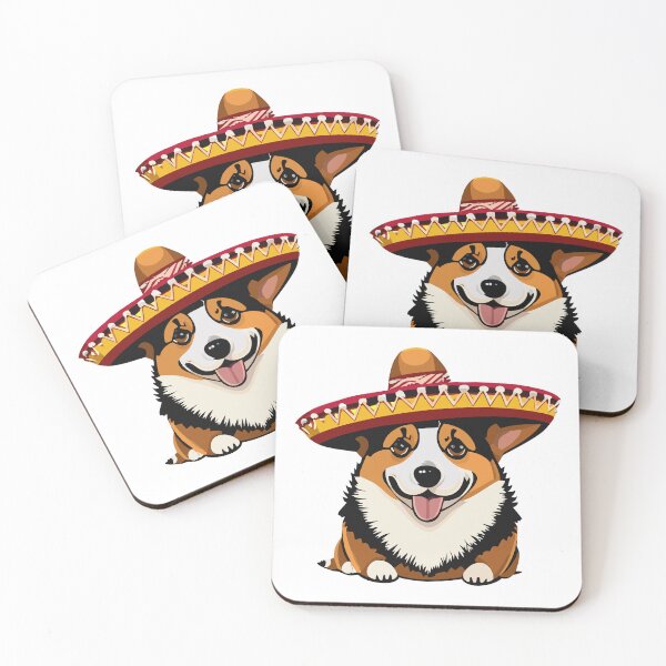 Item preview, Corgi with Sombrero designed and sold by Corgi-at-night.
