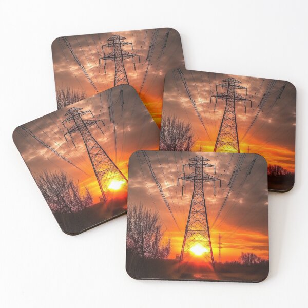 Item preview, Pylon at Sunset designed and sold by pinkal.