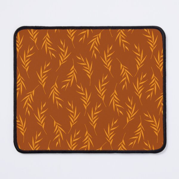 Item preview, Elegant Leafy Branches in warm orange color palette designed and sold by BrankaPD.