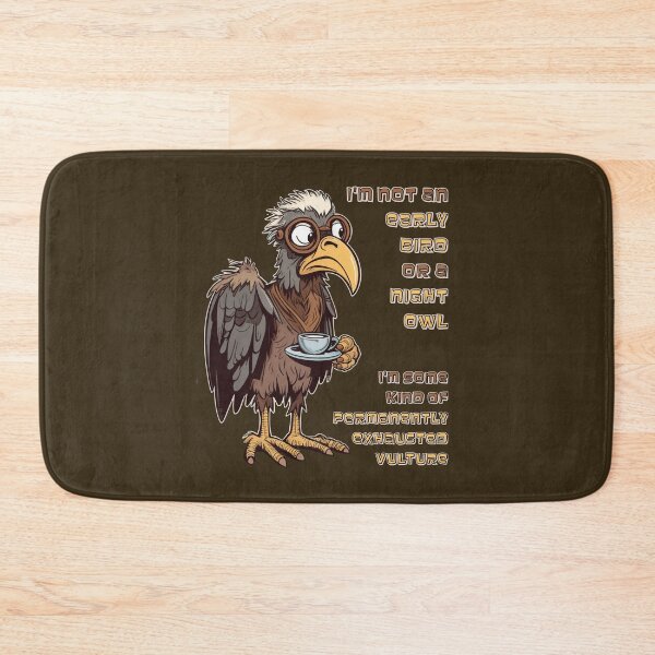 Item preview, I'm not an early bird or a night owl (#08) [Create a set!] designed and sold by SolidEarthArt.