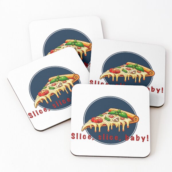 Item preview, Slice, Slice, Baby! - Vintage Pizza Tee designed and sold by RyanBelandres.
