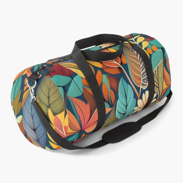 Item preview, Autumn leaves, fantastic, colorful tile, pattern designed and sold by LuckyFamily.