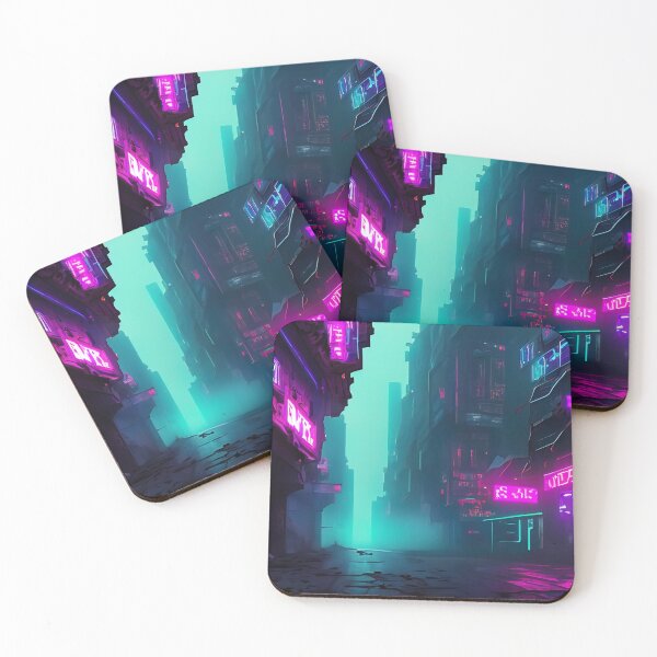 Item preview, Neon Noir Metropolis designed and sold by Merigold.