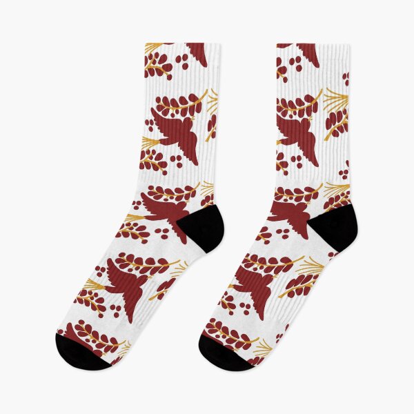 Item preview, Talavera bird 9, all maroon, ruby wine berry burgundy crimson designed and sold by elizdesign.