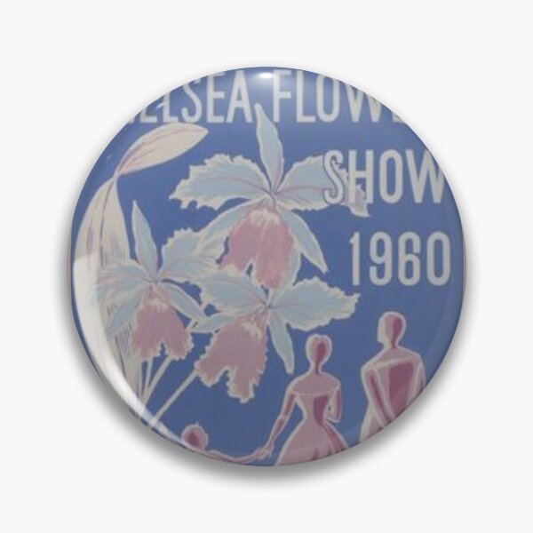 Item preview, Vintage Chelsea Flower Show 60s Poster designed and sold by BronteDetenbeck.