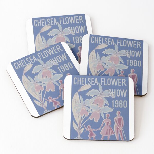 Item preview, Vintage Chelsea Flower Show 60s Poster designed and sold by BronteDetenbeck.