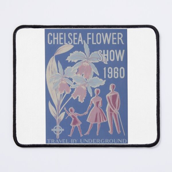 Item preview, Vintage Chelsea Flower Show 60s Poster designed and sold by BronteDetenbeck.