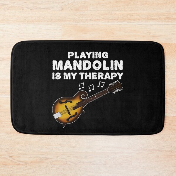 Item preview, Playing Mandolin Is My Therapy, Mandolinist Funny designed and sold by doodlerob.