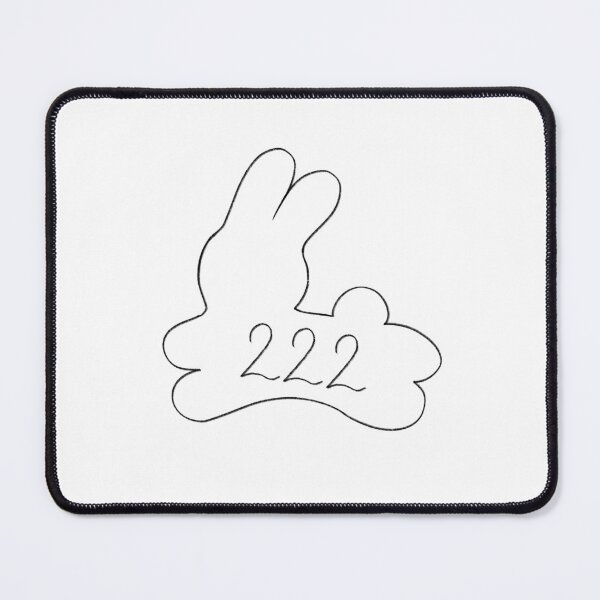 Item preview, Lucky number 222 bunny sticker designed and sold by coconarvaezs.