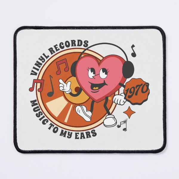 Item preview, Vinyl Record Lover Retro Art designed and sold by antarte99.