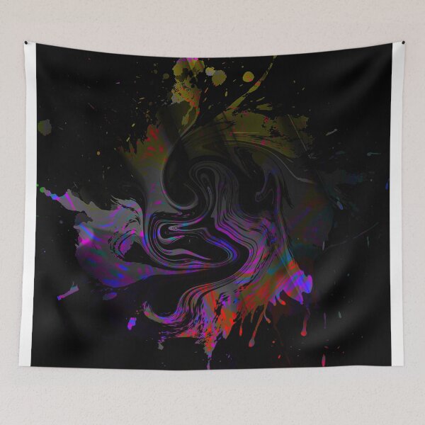 Item preview, Splash of color on black designed and sold by Godiseins.