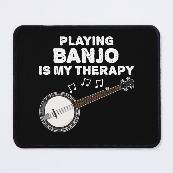 Item preview, Playing Banjo Is My Therapy, Banjoist Funny designed and sold by doodlerob.