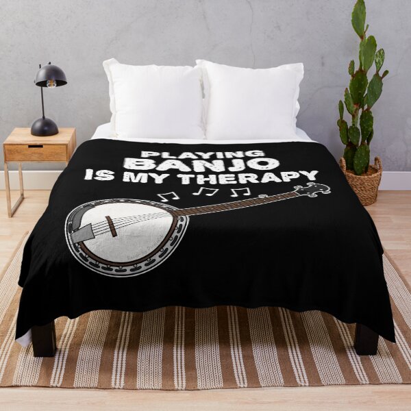 Item preview, Playing Banjo Is My Therapy, Banjoist Funny designed and sold by doodlerob.