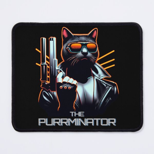 Item preview, The Purrminator  designed and sold by GhostMachine13.