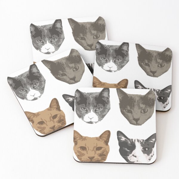 Item preview, MY CATS ARE SQUARE designed and sold by jburdine.