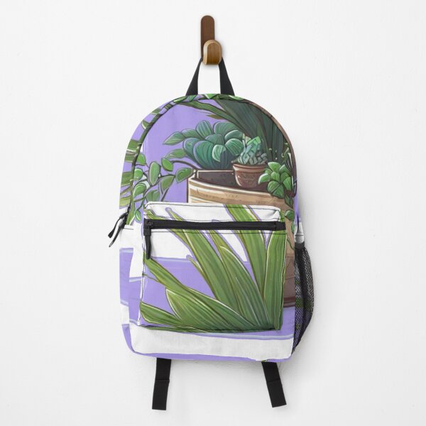 Item preview, Purple and Green Houseplant Collection - Potted Plant Painting designed and sold by Star-Fragment.