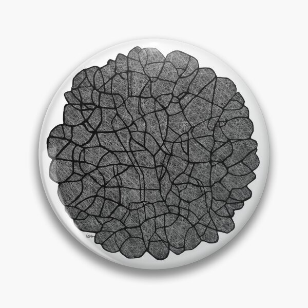Item preview, Abstract burst (black white / white background) designed and sold by MentaLee.