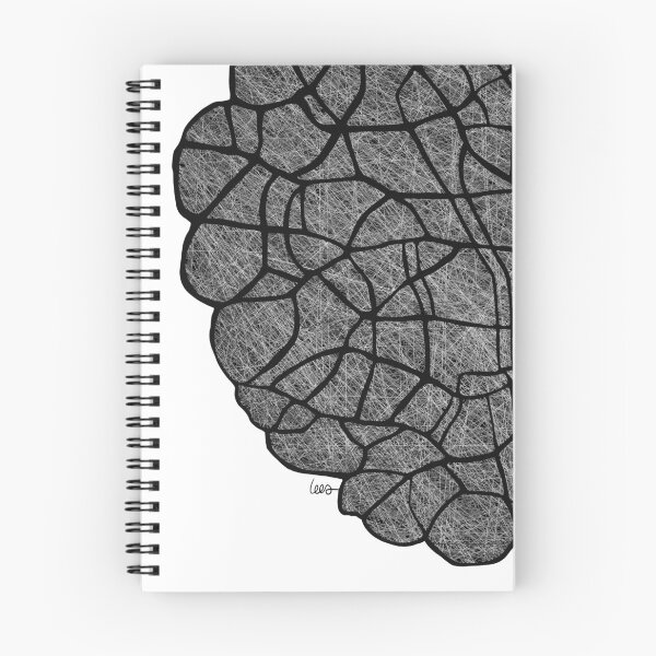 Item preview, Abstract burst (black white / white background) designed and sold by MentaLee.