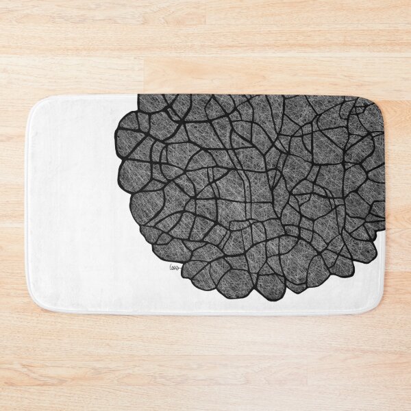 Item preview, Abstract burst (black white / white background) designed and sold by MentaLee.