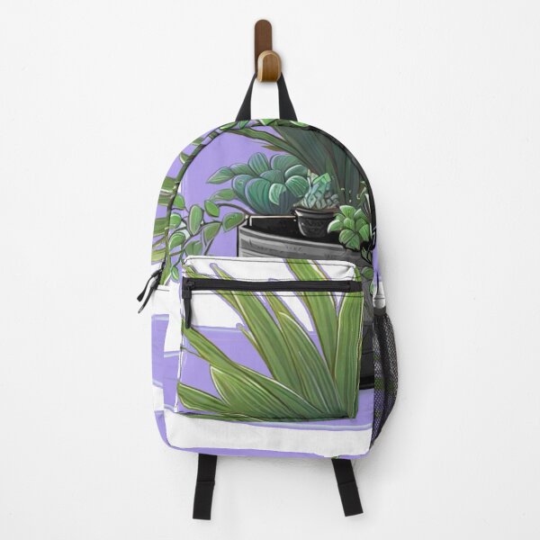 Item preview, Purple and Black Houseplant Collection - Potted Plant Painting designed and sold by Star-Fragment.
