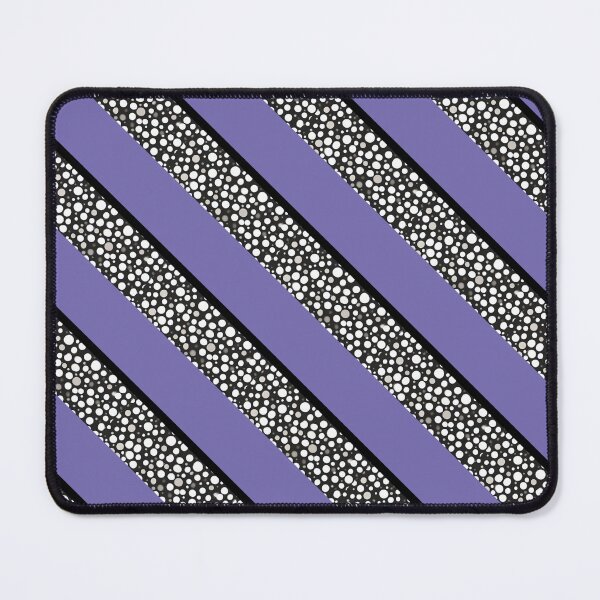 Item preview, Raindrops I Periwinkle Small Stripes Diagonal Left designed and sold by CushyNest.
