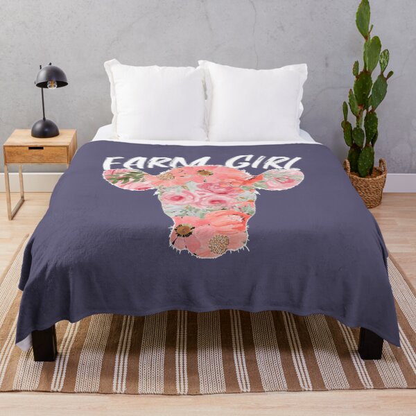Item preview, Floral Farm Girl designed and sold by DelafieldDesign.