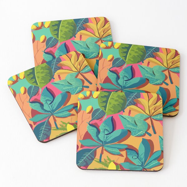 Item preview, leafy wallpaper designed and sold by Robert Pląder.