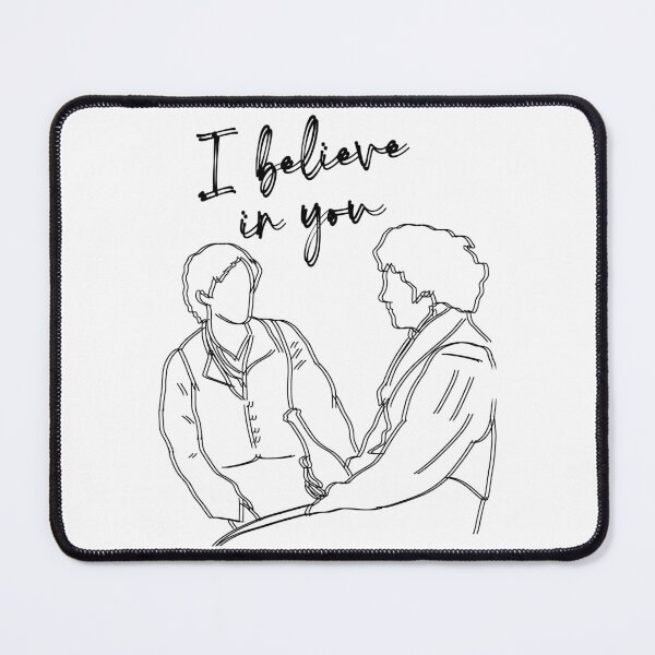 Item preview, Enjoltaire Line Art - I Believe In You (black lines) designed and sold by byebyesally.