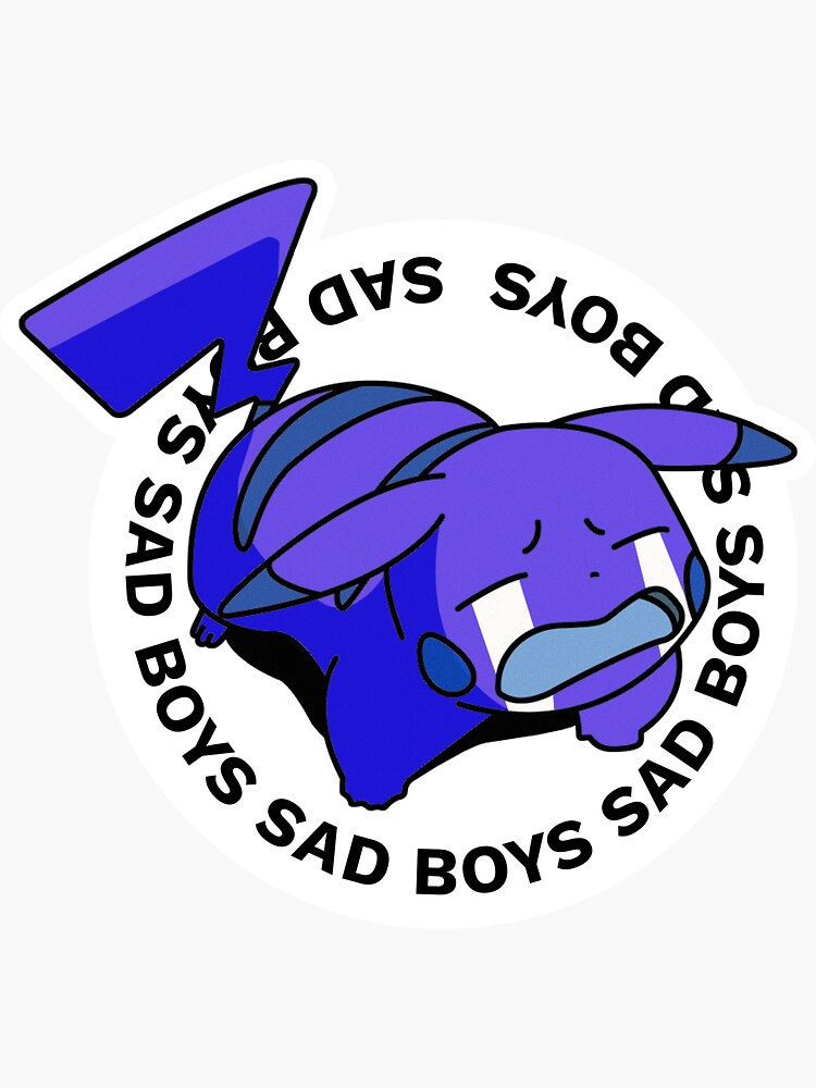 Sad Boys Sticker For Sale By Jjosedubonn Redbubble 2947