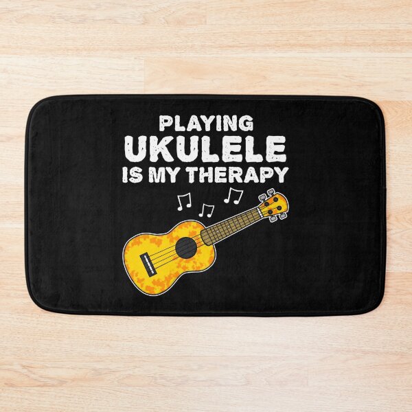 Item preview, Playing Ukulele Is My Therapy, Ukulelist Funny designed and sold by doodlerob.