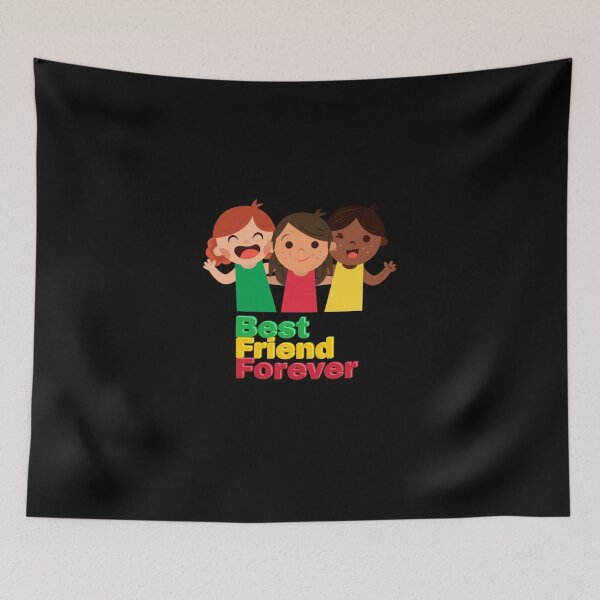 Item preview, Best friend forever with colours designed and sold by Riyadkh.