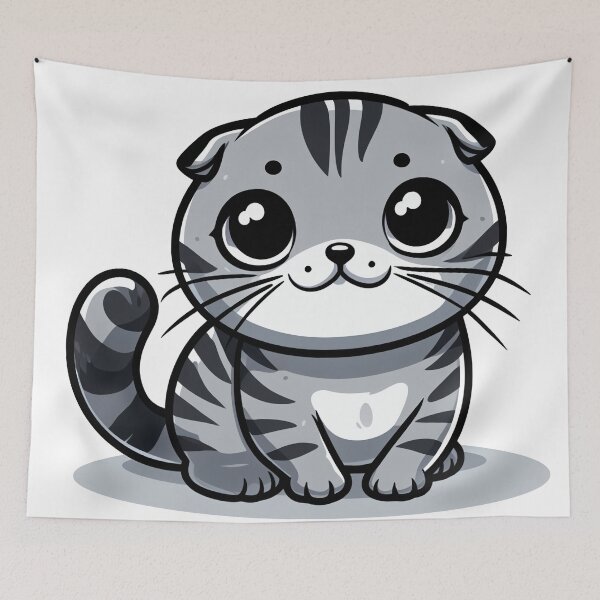 Item preview, Scottish Fold VIII designed and sold by ColorfulTouches.