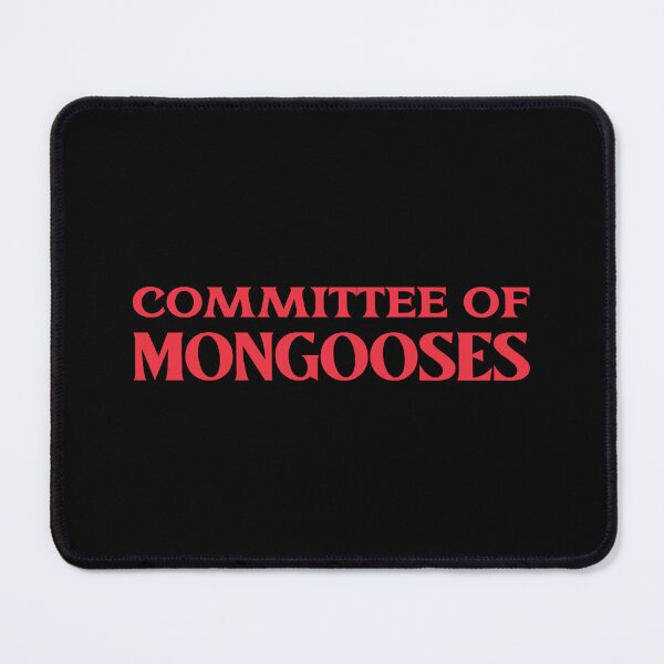 Item preview, Committee of Mongooses Animal Collective Nouns Fun Trivia Education designed and sold by StudioTVDinners.
