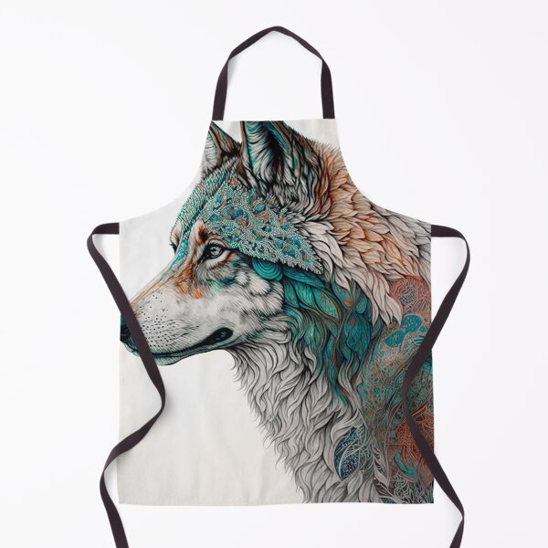 Item preview, Loba Cherokee | Ilustración designed and sold by RelatosdeViaje.