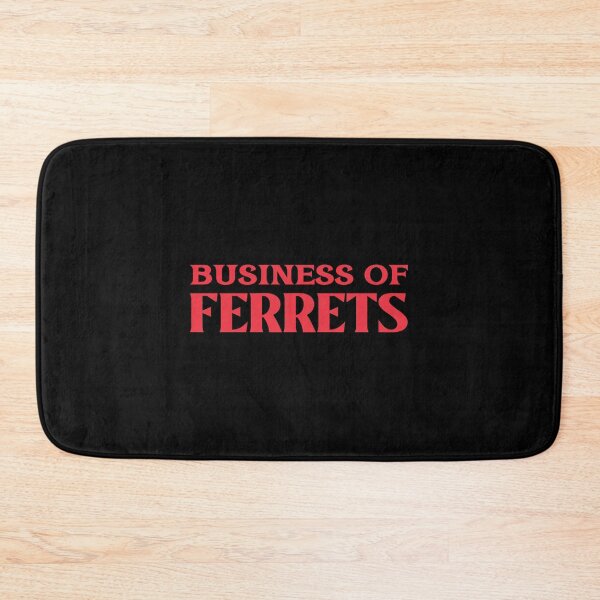 Item preview, Business of Ferrets Animal Collective Nouns Fun Trivia Education designed and sold by StudioTVDinners.