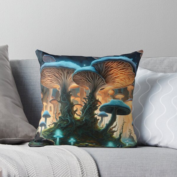 Item preview, Fungus Realm designed and sold by CushionCapers.