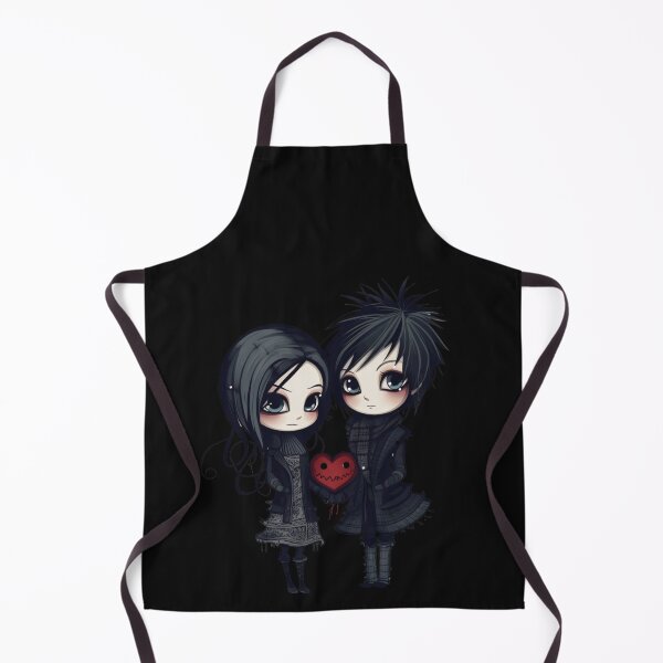 Item preview, Goth couple during winter T-shirt designed and sold by Printboom.