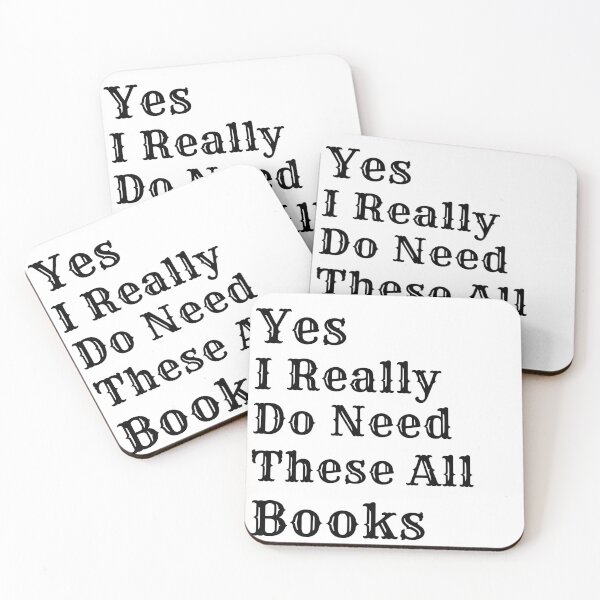 Item preview, Yes I Really Need All These Books  designed and sold by Wiss2Arts.