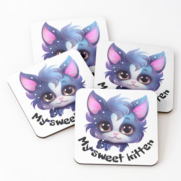 Item preview, sweet kitten designed and sold by TraceDessiner.