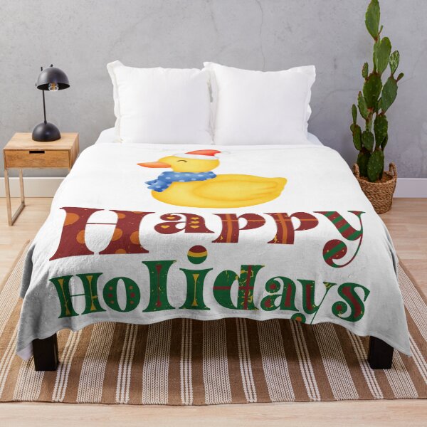 Item preview, Happy Holidays - Merry Duckmas & Happy Quack Year designed and sold by DavidsDucks.