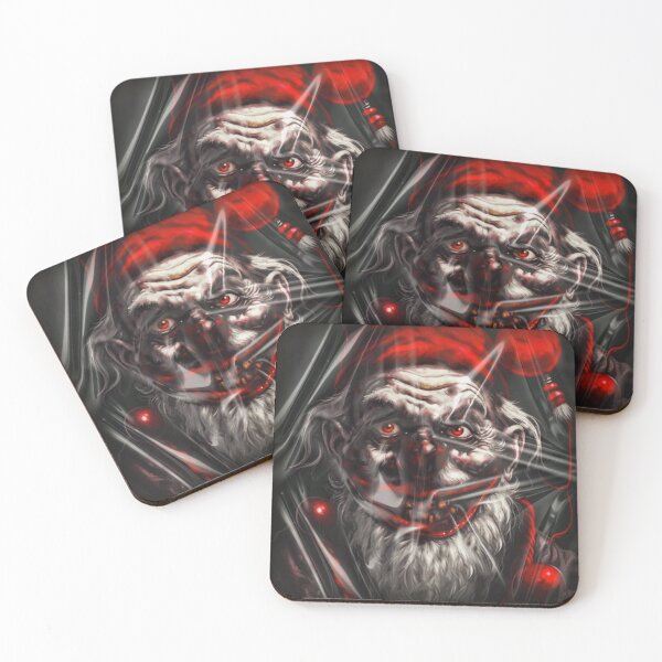 Item preview, Black Christmas (laminated Santa). designed and sold by MirBer.