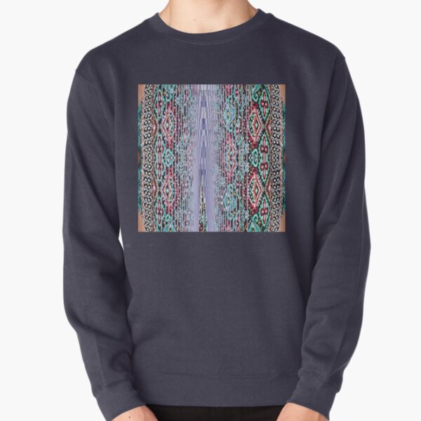 Pattern Pullover Sweatshirt