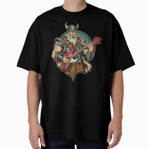 Item preview, Viking With Electric Guitar designed and sold by GrafDot.