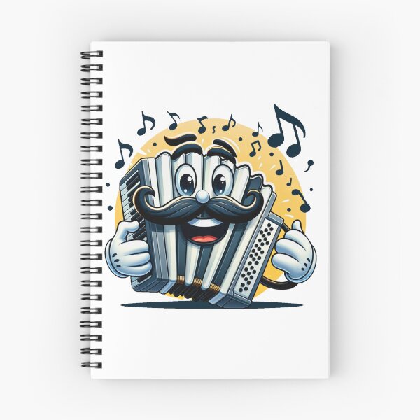 Artikelvorschau, Squeezebox-Charme! Akkordeon-T-Shirt mit Schnurrbart für Volksmusik-Fans entworfen und verkauft von Moisky Patterns.