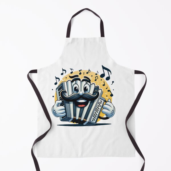Item preview, Squeezebox Charm! Mustachioed Accordion Tee for Folk Music Fans designed and sold by Moisky Patterns.