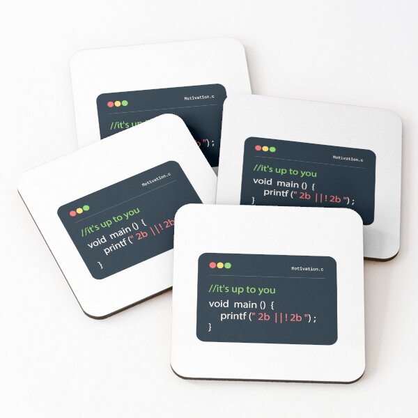 Item preview, Programming Humor - To Be Or Not To Be designed and sold by SmSm Main Street.