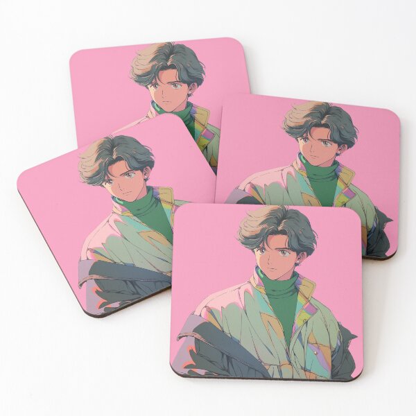 Item preview, Cute Anime Boy on a Pink Background designed and sold by MantixD.