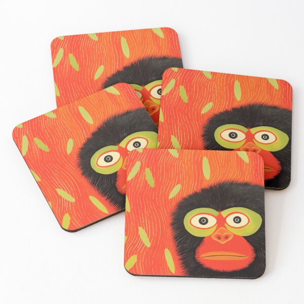 Item preview, Funky Monkey Foliage designed and sold by EnchantArtCo.